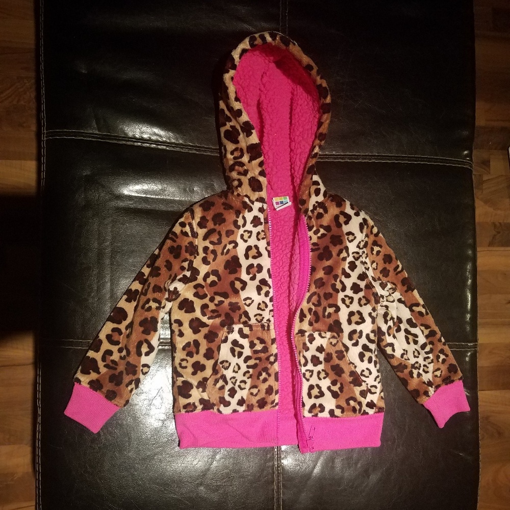Cheetah Fleece Jacket